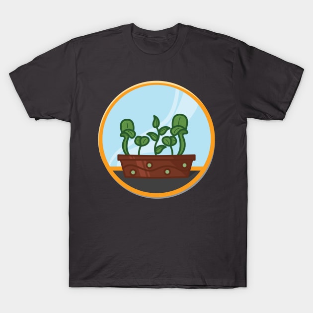 Growing seeds T-Shirt by kameleon